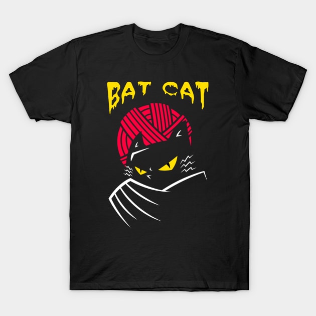 The Bat Cat T-Shirt by D.O.A